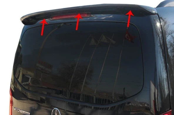 Mercedes Vito Uyumlu -2015 Spoiler Bagaj Gt Drs Offroad Tunıng ürün görseli 1