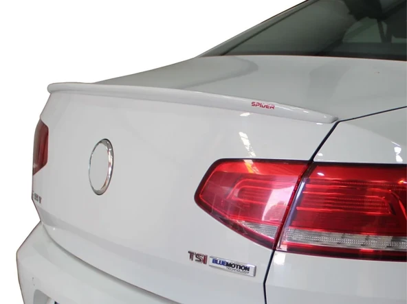 Volkswagen Passat Uyumlu B8.5 (2019-) Spoiler Parlak Siyah Boyalı ürün görseli 1