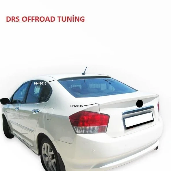 Honda City Uyumlu 5(08-14) Spoiler Cam Üstü ürün görseli 1