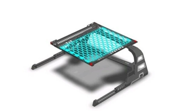 Mercedes X-Class Rollbar Kasa Üzeri Rollbar Wolfskın - Resim 3