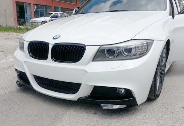 Bmw E90 Uyumlu 20082011 - Tampon, Ön Flap, M Technic Piano Black, Sağ Sol ürün görseli 1