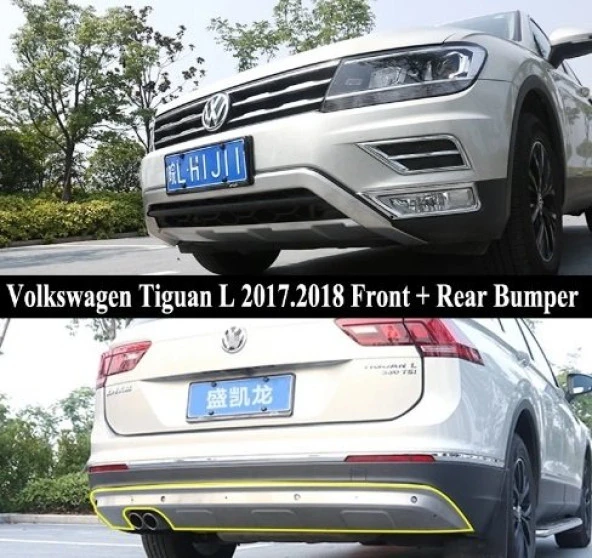 Volkswagen Tiguan 2016 2018 Ön Arka Difüzör ürün görseli 1