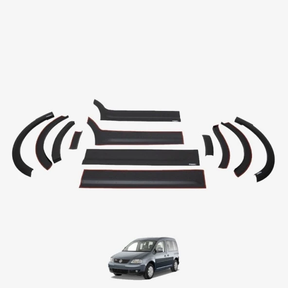 Volkswagen Caddy Dodik Seti ABS U.Ş. 12 Parça 2004-2014 ürün görseli 1