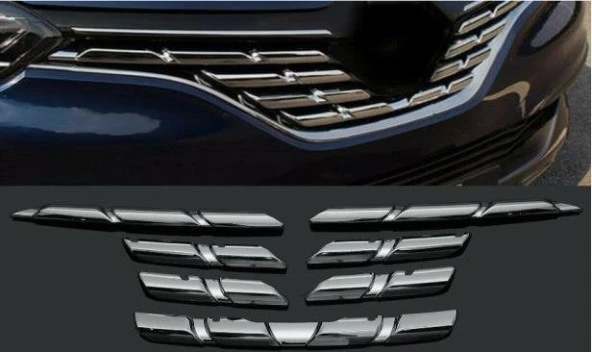Renault Kadjar Ön Panjur Kromu - Kadjar Panjur Krom 2015 -2019 ürün görseli 1