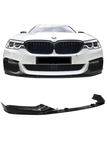 Bmw G Uyumlu 30 Ön Tampon Altı Lip M-Performance Pianoblack 2017+ 5 Serisi ürün görseli 1