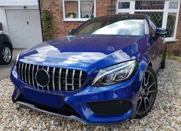 Mercedes W205 Uyumlu Panjur Gt Krom 2019+ ürün görseli 1