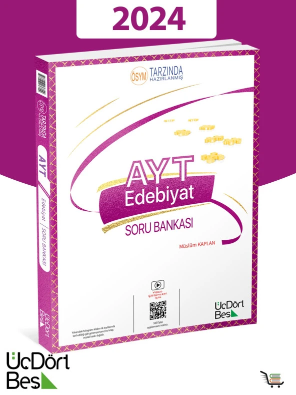 345-AYT Edebiyat Soru Bankası 2024 Model ürün görseli 1