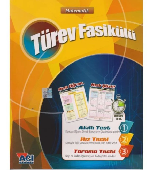 Açı - Matematik Fasikül Türev Kitabı ürün görseli 1