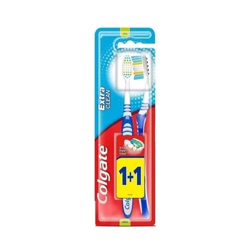 Colgate Extra Clean Med 1+1 W/ Cap ürün görseli 1