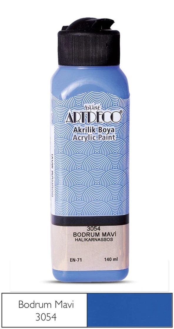 Artdeco Akrilik Boya 140 ml Bodrum Mavi ürün görseli 1