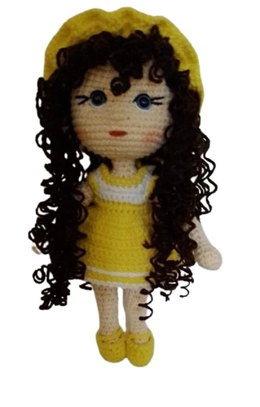 Beyza Bebek Amigurumi Organik Oyuncak ürün görseli 1