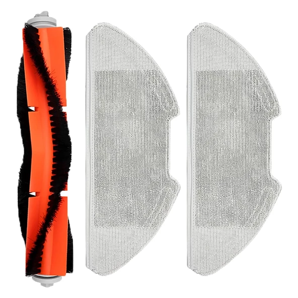 srfn ticaret Xiaomi Vacuum Mop 2 Pro (MJST1SHW) Uyumlu 3 Parça Mop/Fırça Seti ürün görseli 1