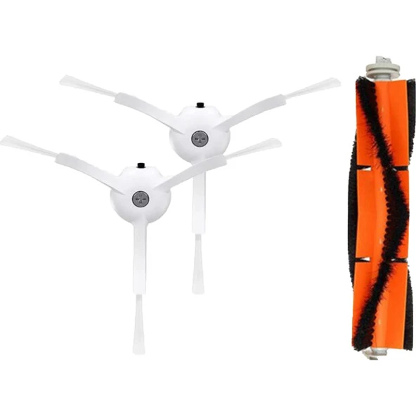 srfn ticaret Xiaomi Mi Robot Vacuum Mop 2 Pro Akıllı Robot Süpürge Set 1 Adet Ana Fırça 2 Adet Yan Fırça ürün görseli 1
