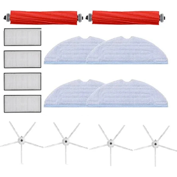 Srfn Ticaret Roborock S7 MaxV Ultra Uyumlu - 14 Parça Mega Set ürün görseli 1
