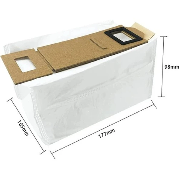 srfn ticaret Roborock S7 Maxv + Uyumlu Toz Torbası - 5 Adet ürün görseli 1