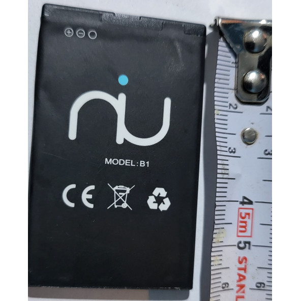 lityum batarya 1000 mah 3.8 volt telefon, navigayon, tablet vb 4 adet niu b1 ürün görseli 1