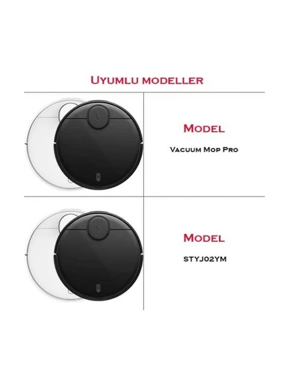 Mi Vacuum Mop Pro Uyumlu 4 Parça Set - Resim 3
