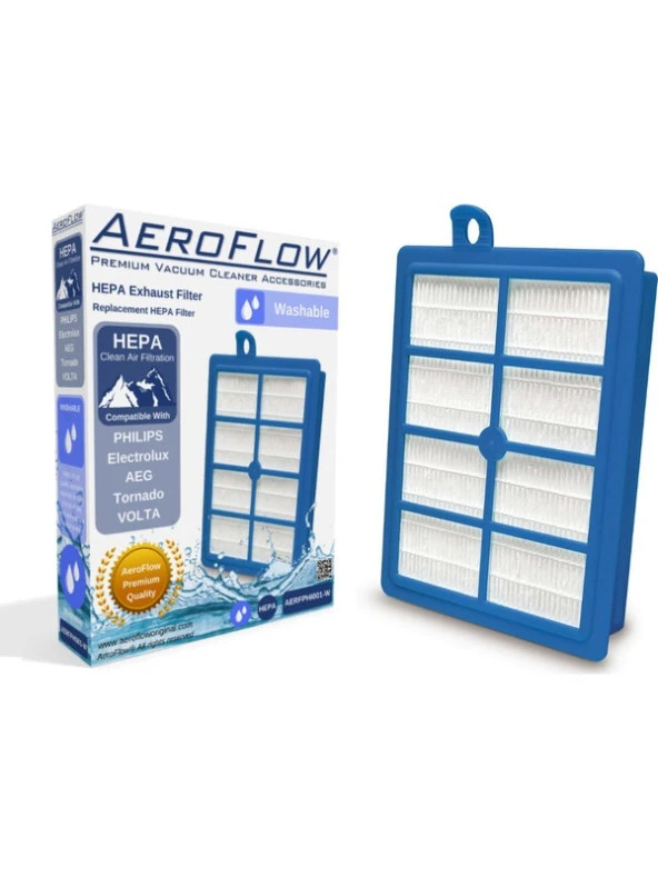 AeroFlow Arçelik S 7300 Elektrikli Süpürge Uyumlu Yıkanabilir Hepa 13 Filtre ürün görseli 1