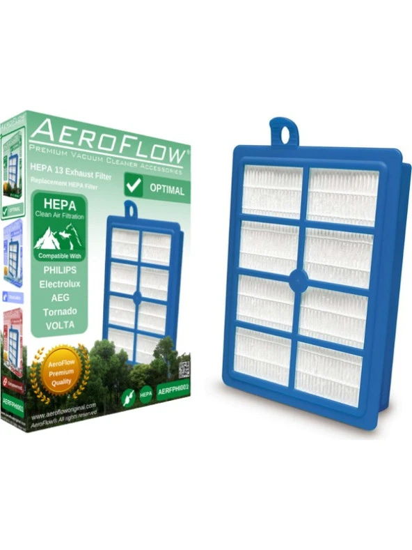 AeroFlow Electrolux Zxm 7030 7020 Maximus Uyumlu Hepa 13 Filtre ürün görseli 1