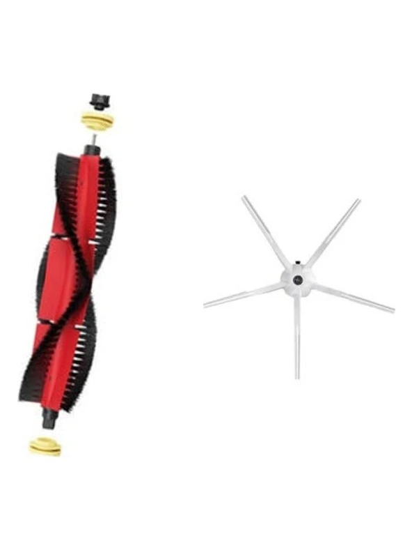 Dijitaldepodan Roborock S5 Max Fırça Seti 1 Adet Ana Fırça 1 Adet Yan Fırça ürün görseli 1