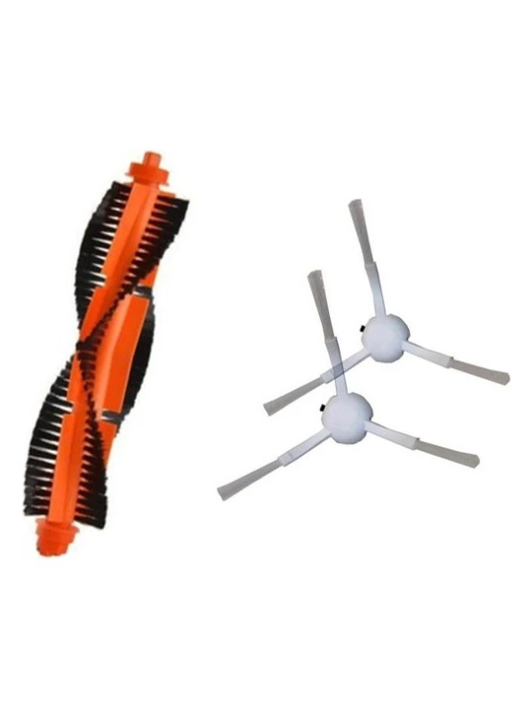 Dijitaldepodan Xiaomi Mi Robot Vacuum Mop Pro Set 1 Adet Ana Fırça 2 Adet Yan Fırça ürün görseli 1