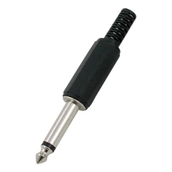 Swat F0008 6.3mm Mono Gitar Jak Erkek Plastik ürün görseli 1