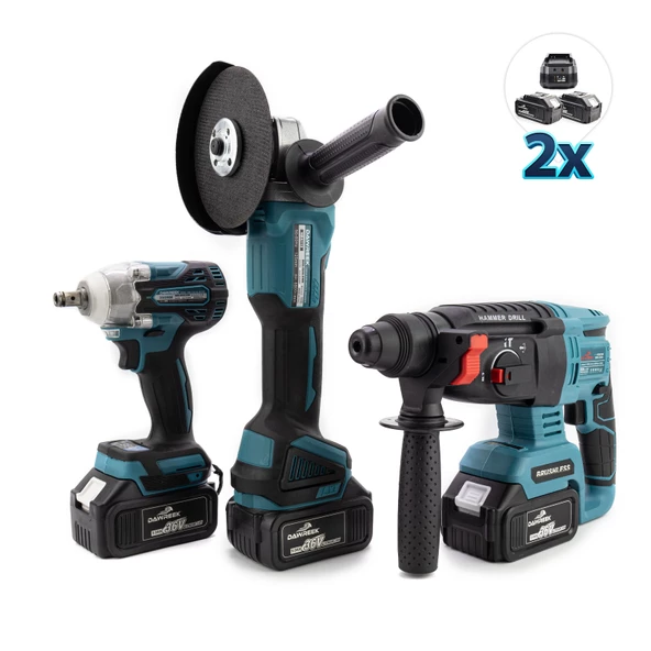 Üçlü Set 2B1Ş (Ş.Spral+S.Sıkma+Ş.Hilti) - Resim 2