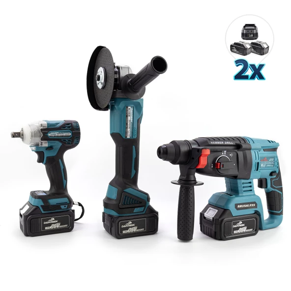 Üçlü Set 2B1Ş (Ş.Spral+S.Sıkma+Ş.Hilti) - Resim 3