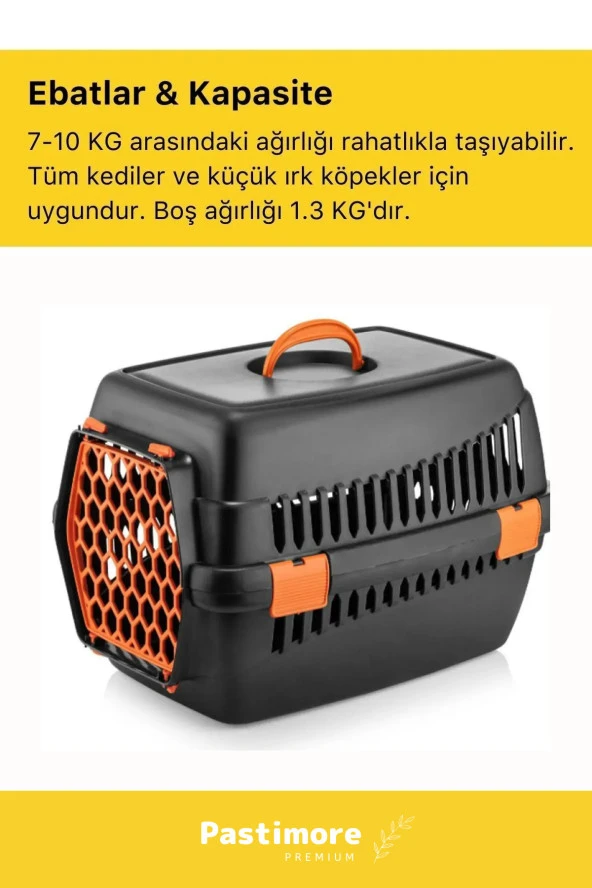 Deluxe Serisi Güvenli & Konforlu Kedi Taşıma Sepeti Sağlam Pet Kutusu Seyahat Kafesi Çantası Pembe ürün görseli 1