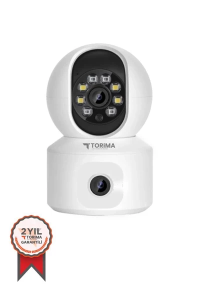 Torima CMR-10 360° Full Hd Çift Lens 1080p Smart Ip Kamera ürün görseli 1