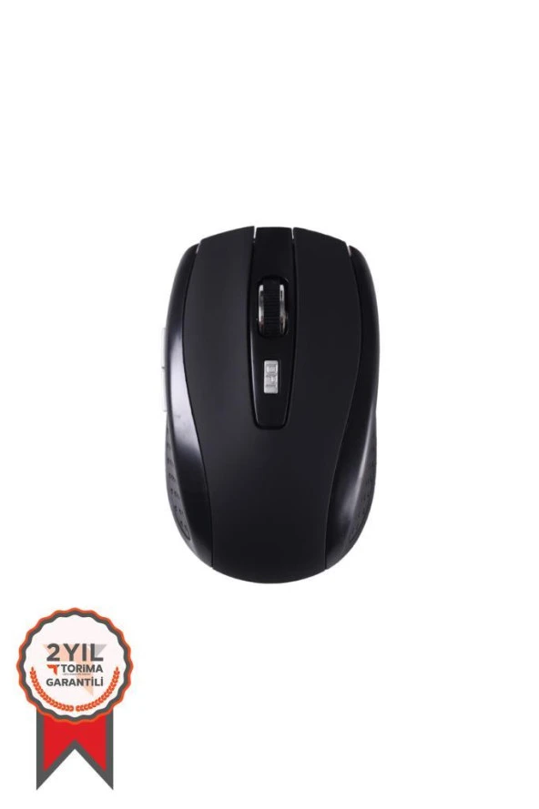 Torima TM-08 Kablosuz Yan Tuşlu Siyah Optik Mouse ürün görseli 1