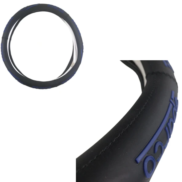 Space Direksiyon Kılıfı 38 cm Sparco Dizayn Siyah/Mavi / DIKI364-SM ürün görseli 1