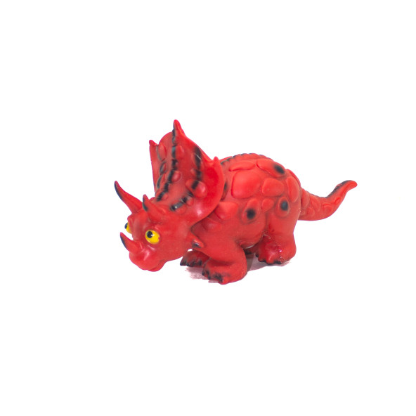 Oyuncak Dinazor Sevimli Triceratops 25 Cm Yumuşak Yüzey ürün görseli 1