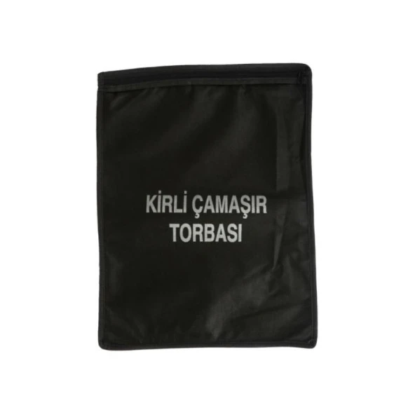Single Sword Fermuarlı Bedelli & Acemi Asker Kirli Çamaşır Torbası, Siyah ürün görseli 1