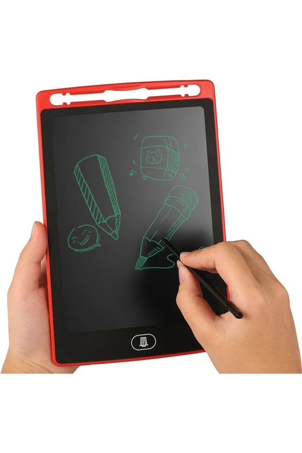 Yeni Nesil Dijital Çocuk Yazı Çizim Resim Bas Sil Yazı Tahtası Çocuk Çizim Tableti Lcd 8.5 Inc ürün görseli 1
