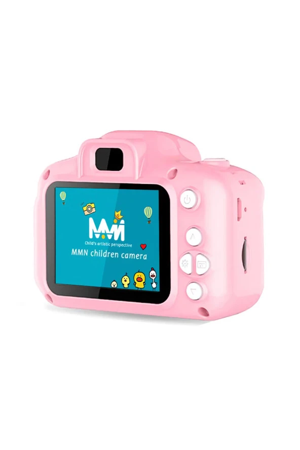 Mini 1080p Hd Kamera Çocuklar Için Dijital Fotoğraf Makinesi 5 Adet Oyunlu 4 GB SD Kart Hediyeli ürün görseli 1