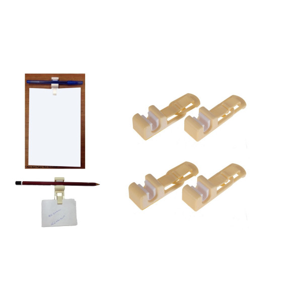 BİLGİSAYAR ASKI KALEM VE KAĞIT TUTTURMA APARATI 8 Lİ SET 5X2X2CM ürün görseli 1