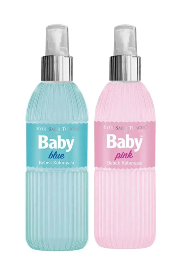 Eyüp Sabri Tuncer Pink Blue Bebek Kolonyası 150+150 ml ürün görseli 1