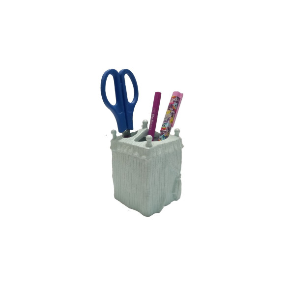 KALEMLİK DENİZ FENERİ MODEL POLİRESİN OFİS GERECİ  7X7X12CM ürün görseli 1
