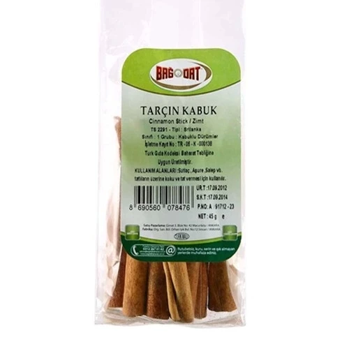 Bağdat Tarcın Kabuk Poşet 45 Gr ürün görseli 1