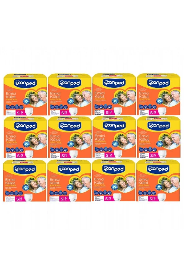 Canped Emici Külot Küçük (S) 108 Adet Hasta Bezi 50-90 cm ürün görseli 1