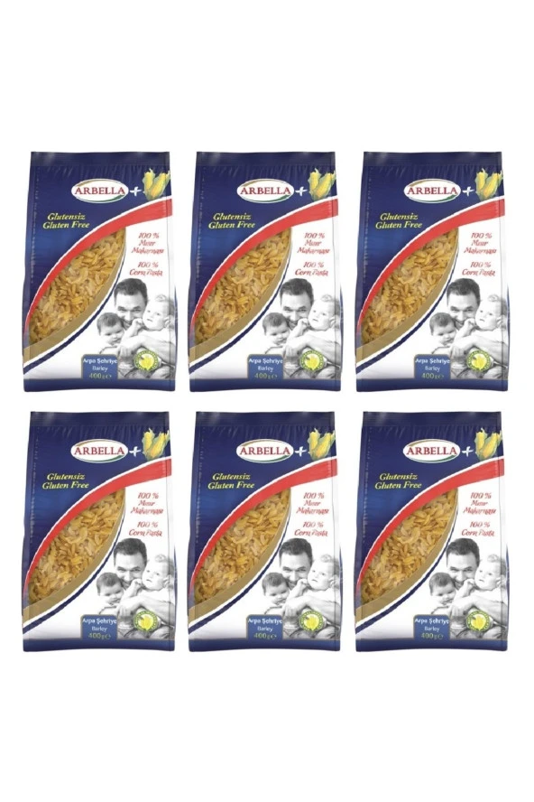 Arbella Glutensiz Arpa Şehriye 400 Gr x 6 Adet ürün görseli 1