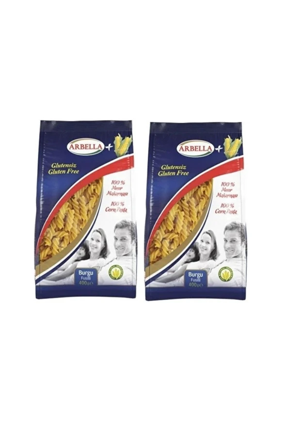 Arbella Glutensiz Burgru Makarna 400 gr x 2 Adet ürün görseli 1