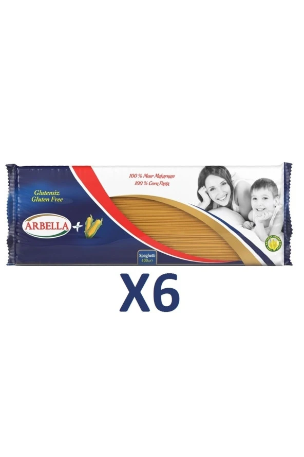Arbella Glutensiz Spagetti 400g X 6 Adet ürün görseli 1