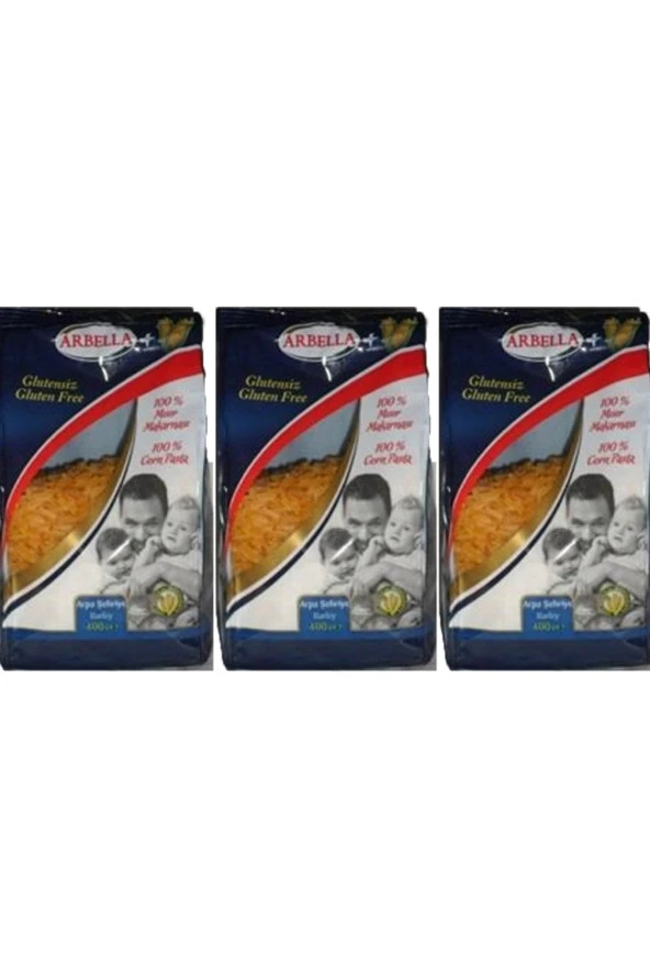 Arbella Glutensiz Arpa Şehriye 400 Gr X3 (3 Adet) ürün görseli 1