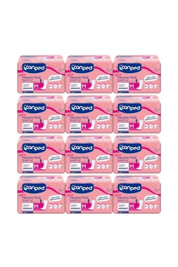 Canped Mesane Pedi Ultra Orta Medium Boy Normal12 Li X 12 Adet ürün görseli 1