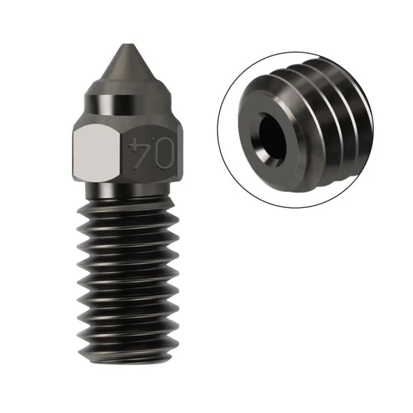 Elegoo Neptune 4-4 Pro Sertleştirilmiş Çelik Nozzle(0.4mm) ürün görseli 1