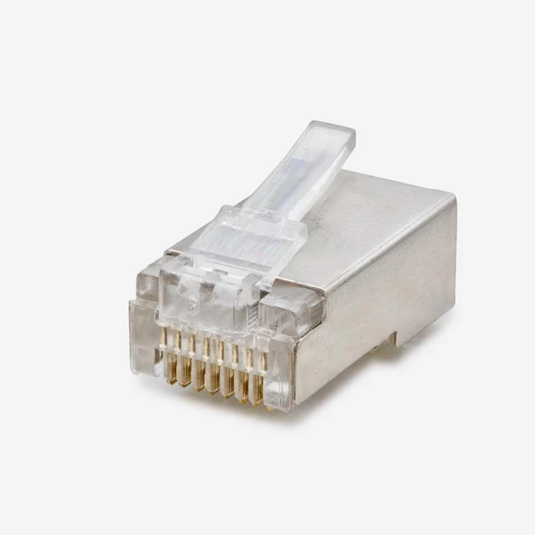 Hadron HD4178 100'lü Cat5 RJ45 Metal Başlık/Jak ürün görseli 1
