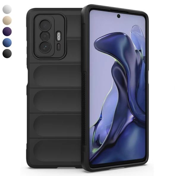 Xiaomi Poco M4 Pro 4G Kılıf Optimum Lens Çerçeveli Silikon Kapak ürün görseli 1