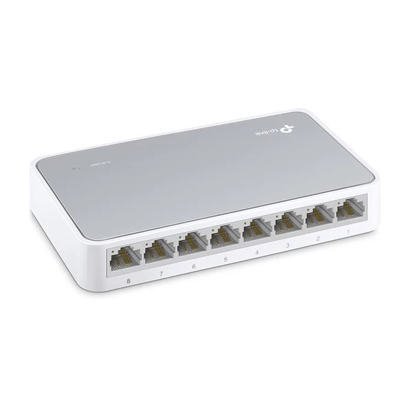 Tp-Link TL-SF1008D 8 Port 10/100 Switch - Resim 2